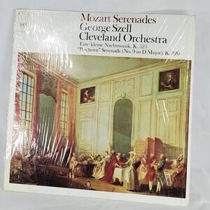 Mozart Serenades George Szell Cleveland Orchestra Vinyl LP Columbia MS 7213